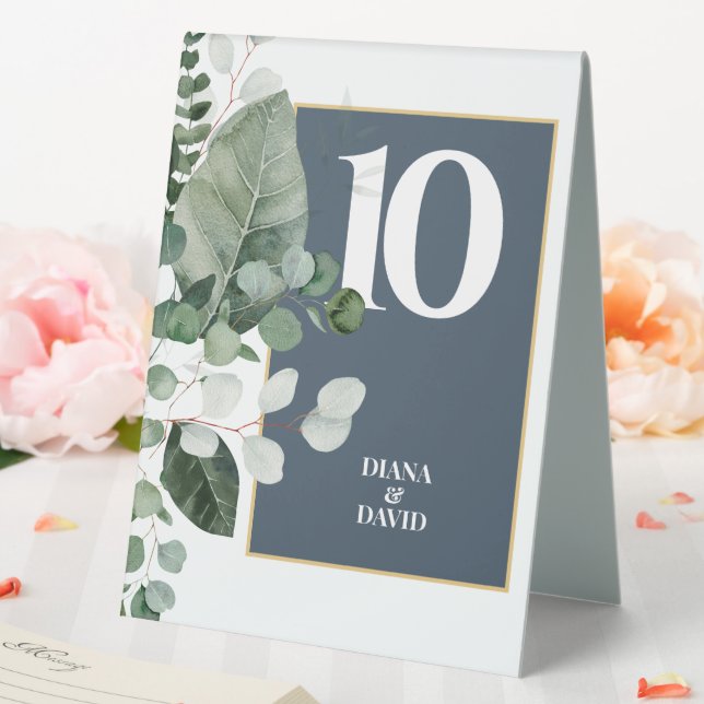 SPRING BEAUTY BOTANICAL GREENERY TABLE TENT (In SItu (Wedding))