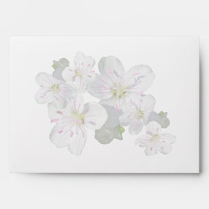 Spring Beauty Wildflower Coordinating Items Envelope