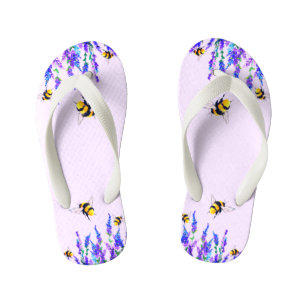 Spring Bees Flip Flops