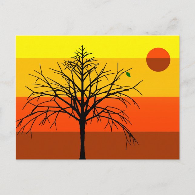 Spring Begins Postcard (Front)