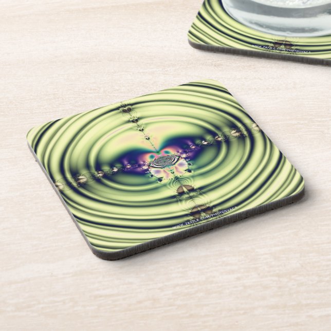 Spring Beverage Coaster (Left Side)