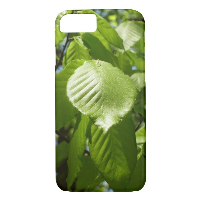 Spring Birch Leaves Green Tree Case-Mate iPhone Case (Back)