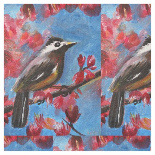 Spring Bird  Dreamer Fabric
