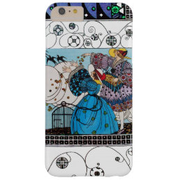SPRING BIRDS AND SWIRLS / FASHION COSTUME DESIGNER BARELY THERE iPhone 6 PLUS CASE