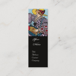 SPRING BIRDS / BEAUTY FASHION COSTUME DESIGNER MINI BUSINESS CARD