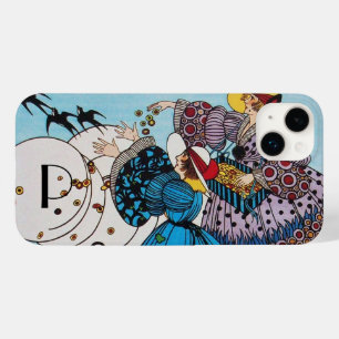 SPRING BIRDS /  FASHION COSTUME DESIGNER MONOGRAM Case-Mate iPhone 14 PLUS CASE