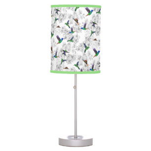 Spring Birds Lamp Gift Hummingbird