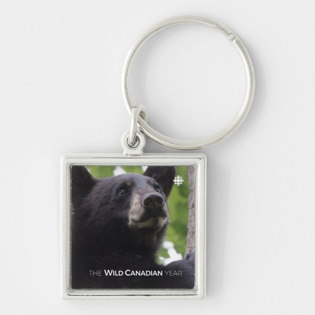 Spring - Black Bear Keychain (Front)