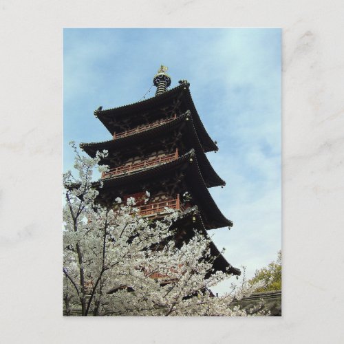 Spring BlessingsHanshan Temple Suzhou China Postcard