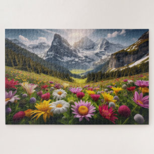 Spring Bloom - Breathtaking Scenic Landscape Jigsaw Puzzle