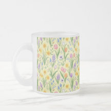 Spring Bloom Burst Pattern