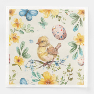 Spring Bloom Easter 2 Paper Dinner Napkins