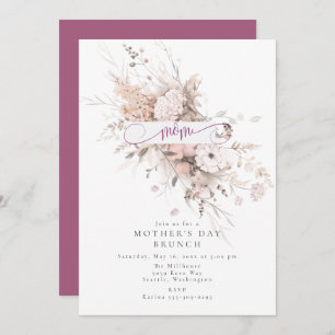 Spring Bloom Mother's Day Brunch Invitation