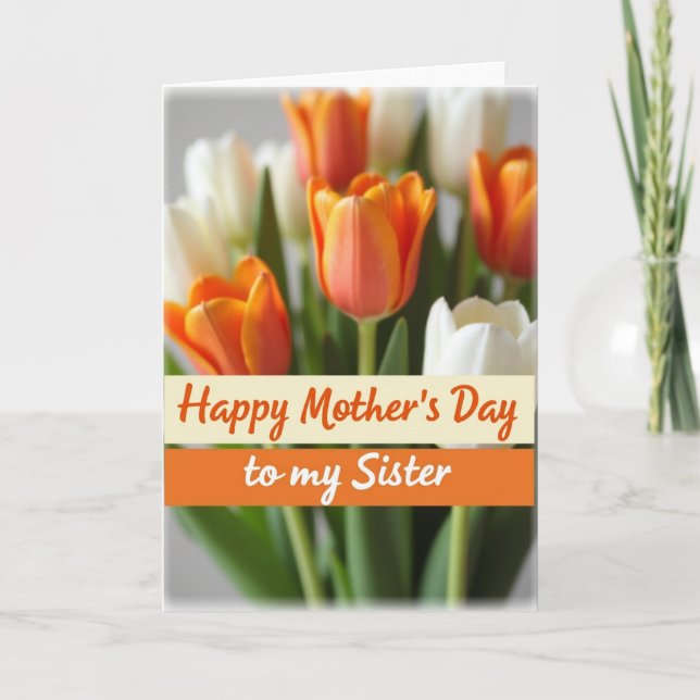 Spring Bloom Mothers Day Card (Front)