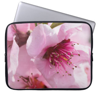 Spring blooming laptop sleeve