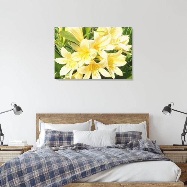 Spring Blooms Canvas Print (Insitu(Bedroom))