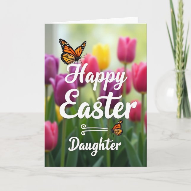 Spring Blooms Greeting Card (Front)