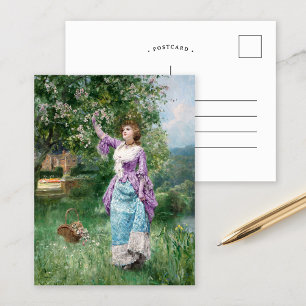 Spring Blooms Henry John Yeend King Postcard