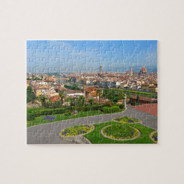Spring blooms in Florence Jigsaw Puzzle (Horizontal)