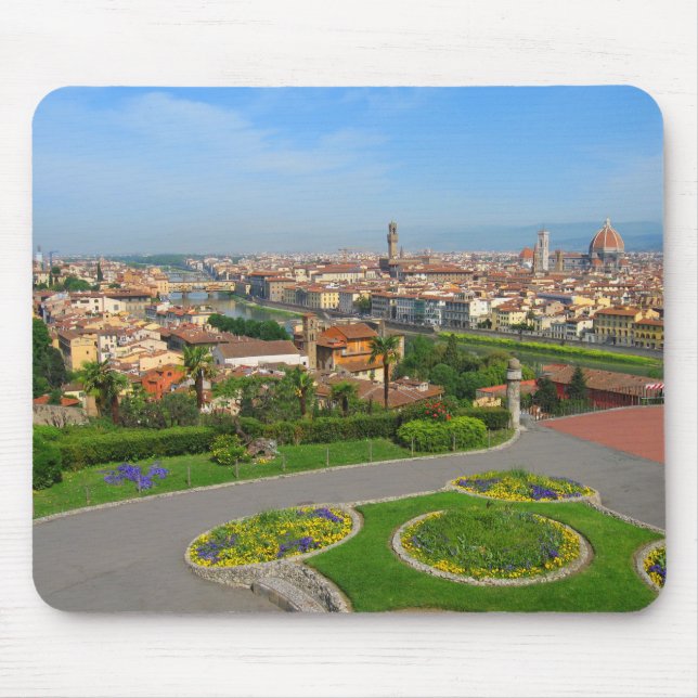 Spring blooms in Florence Mouse Pad (Front)