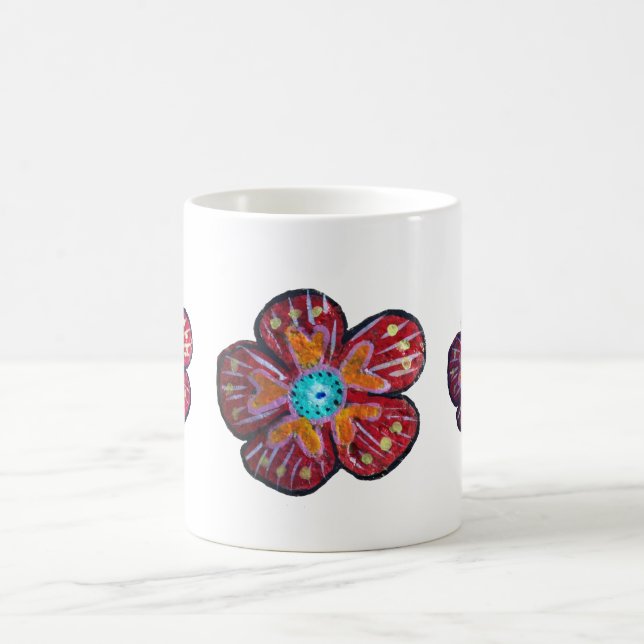 Spring Blossom Drawing  325 ml  Classic White Mug (Center)
