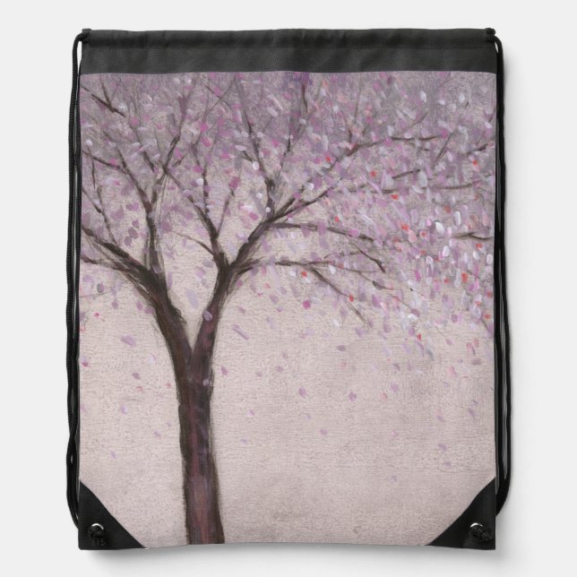 Spring Blossom II Drawstring Bag (Front)