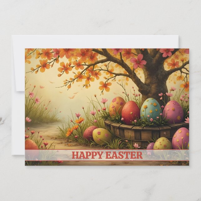 Spring Blossom Magic with Easter Egg Splendor (Front)