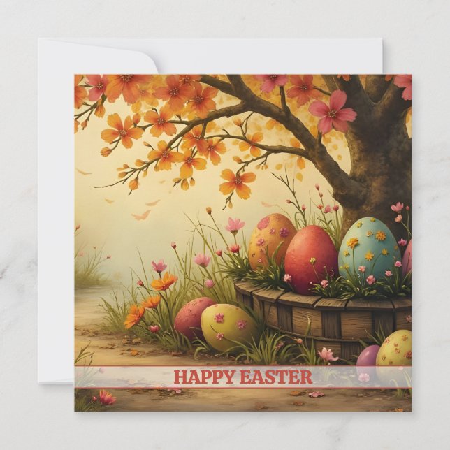 Spring Blossom Magic with Easter Egg Splendor (Front)