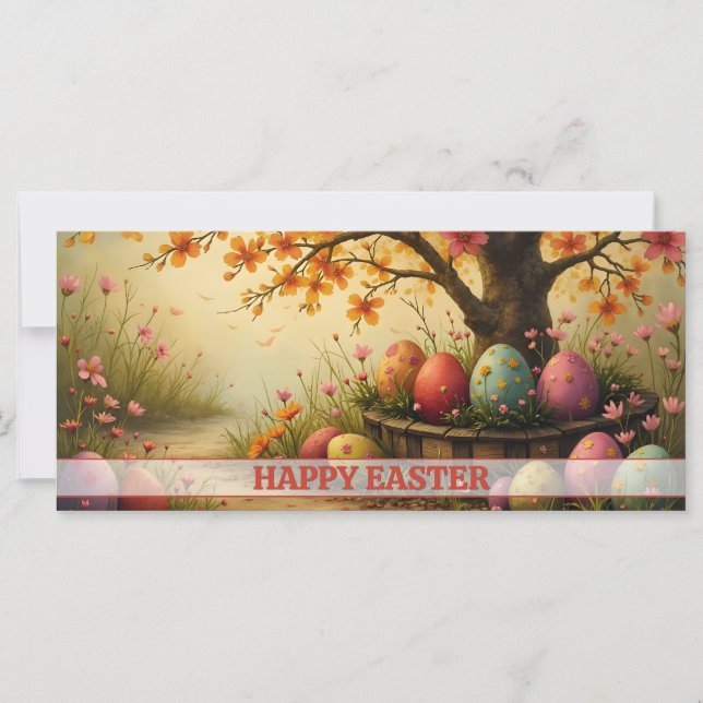 Spring Blossom Magic with Easter Egg Splendor (Front)