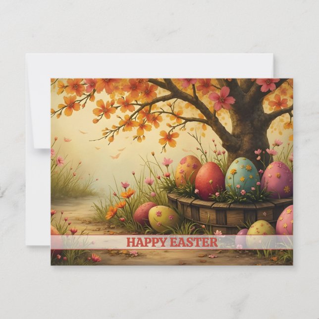 Spring Blossom Magic with Easter Egg Splendor (Front)