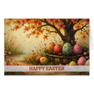 Spring Blossom Magic with Easter Egg Splendor Card