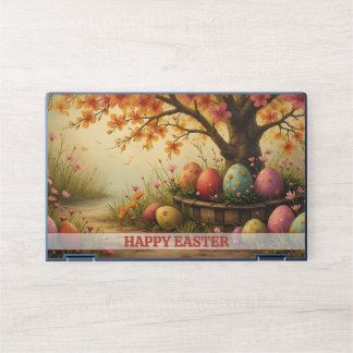 Spring Blossom Magic with Easter Egg Splendor HP Laptop Skin