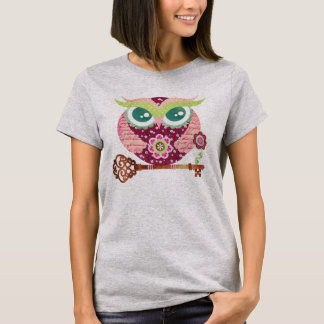 Spring Blossom Owl TShirt
