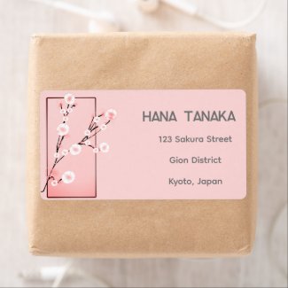 Spring Blossom - Sakura -monogrammed 