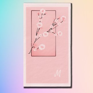Spring Blossom - Sakura -monogrammed