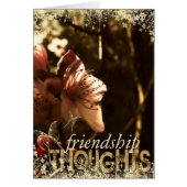 Spring Blossom Thoughts Card (Front)