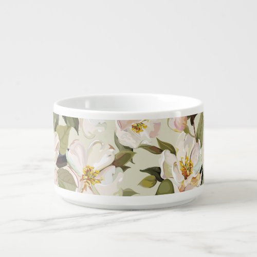 Spring Blossom Tree Branches Pattern Bowl