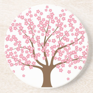Spring Blossom Tree Drink Coaster