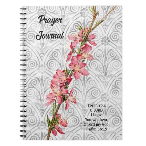 Spring Blossom Vintage Style Prayer Journal
