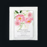 Spring Blossoms Floral Floral Bridal Shower Tea Bag Drink Mix<br><div class="desc">Stunning floral bridal shower design featuring gorgeous watercolor spring flowers including hydrangea & pink cherry blossoms.  Visit our shop to view our entire spring blossoms collection.</div>