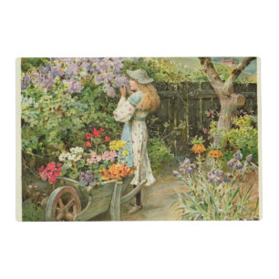 Spring Blossoms, from the Pears Annual, 1902 Placemat
