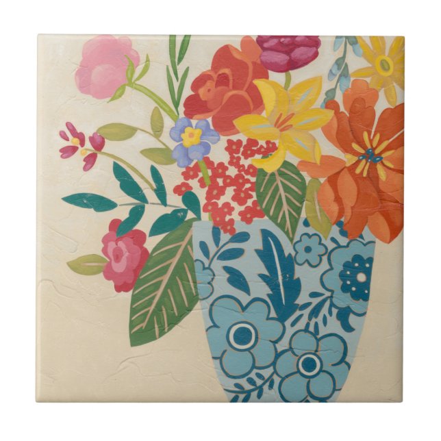 Spring Blossoms I Ceramic Tile (Front)