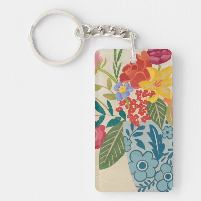Spring Blossoms I Keychain (Front)