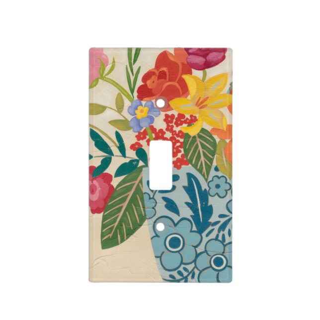 Spring Blossoms I Light Switch Cover (Front)