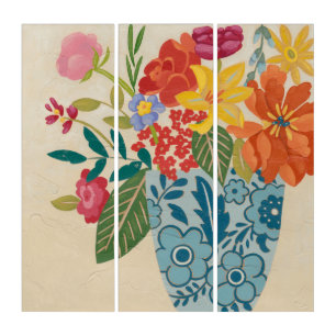 Spring Blossoms I Triptych
