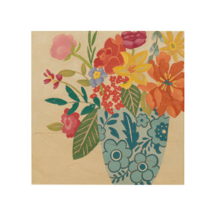 Spring Blossoms I Wood Wall Decor