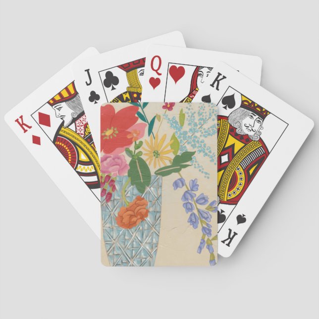 Spring Blossoms II Poker Cards (Back)