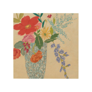 Spring Blossoms II Wood Wall Art