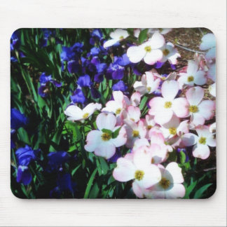 spring blossoms mouse pad