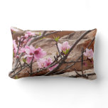 Spring Blossoms on Zion Rocks Lumbar Pillow